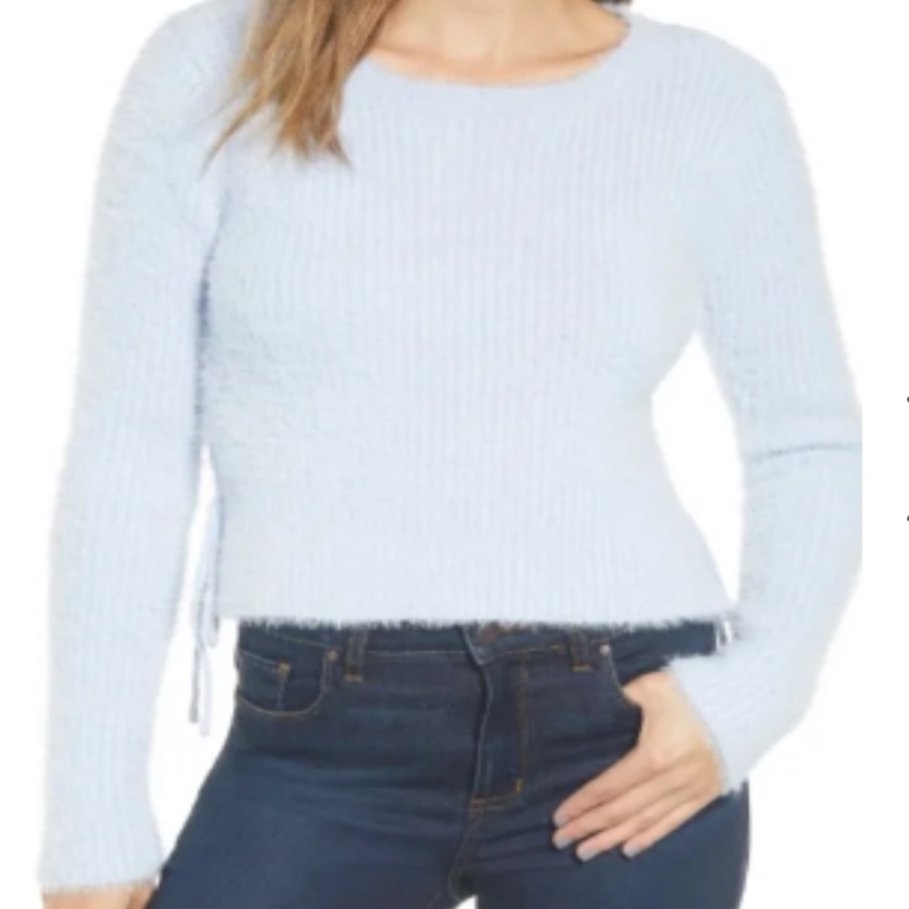 Ten Sixty Sherman Blue cozy sweater